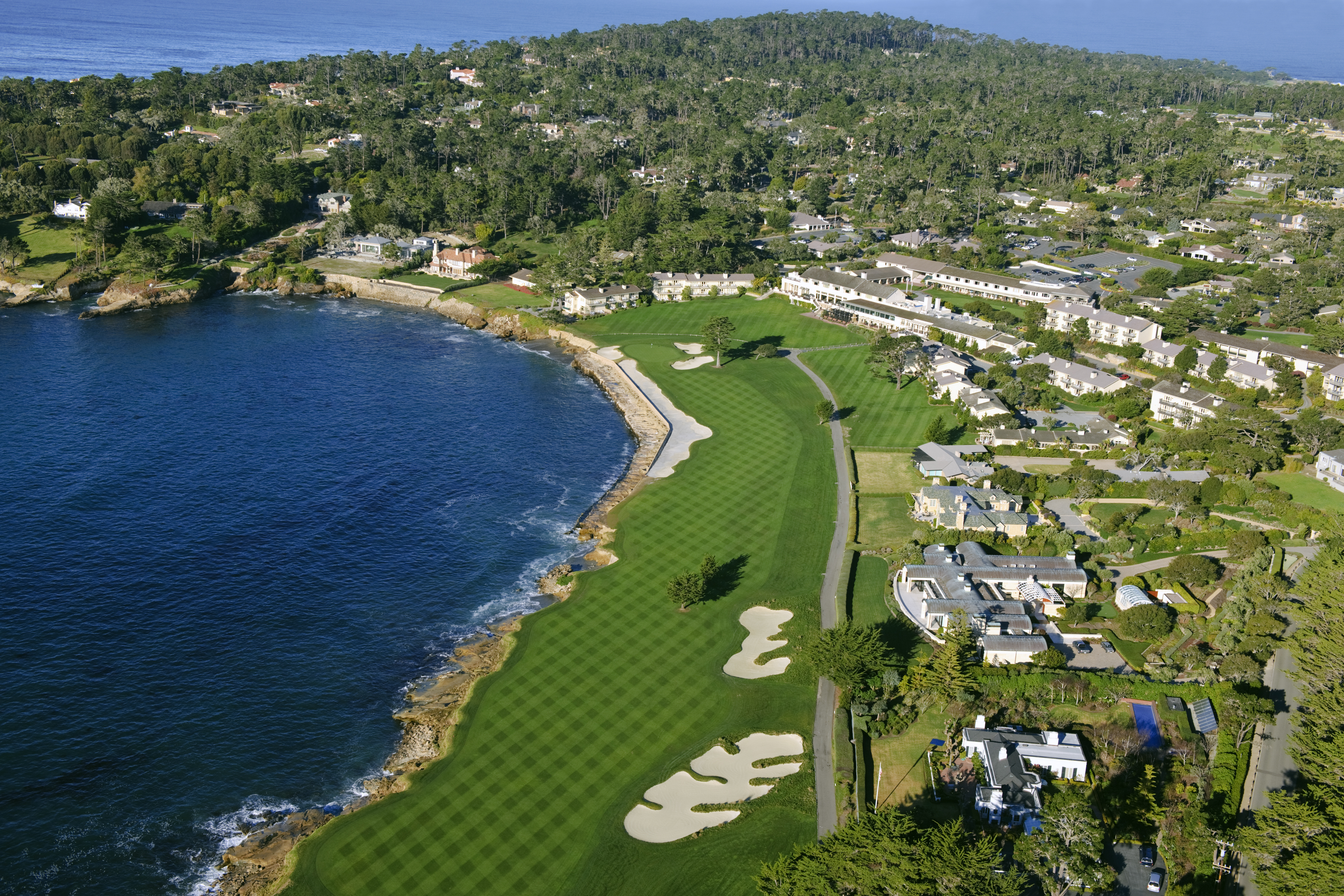18th hole at Pebble Beach