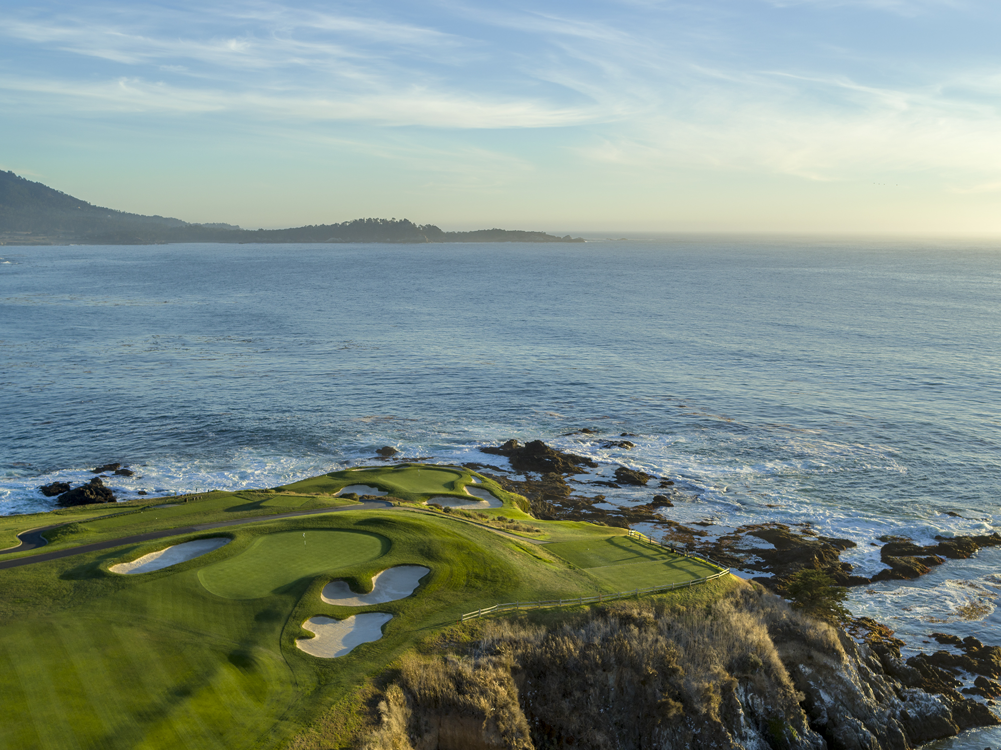 6th hole at Pebble Beach