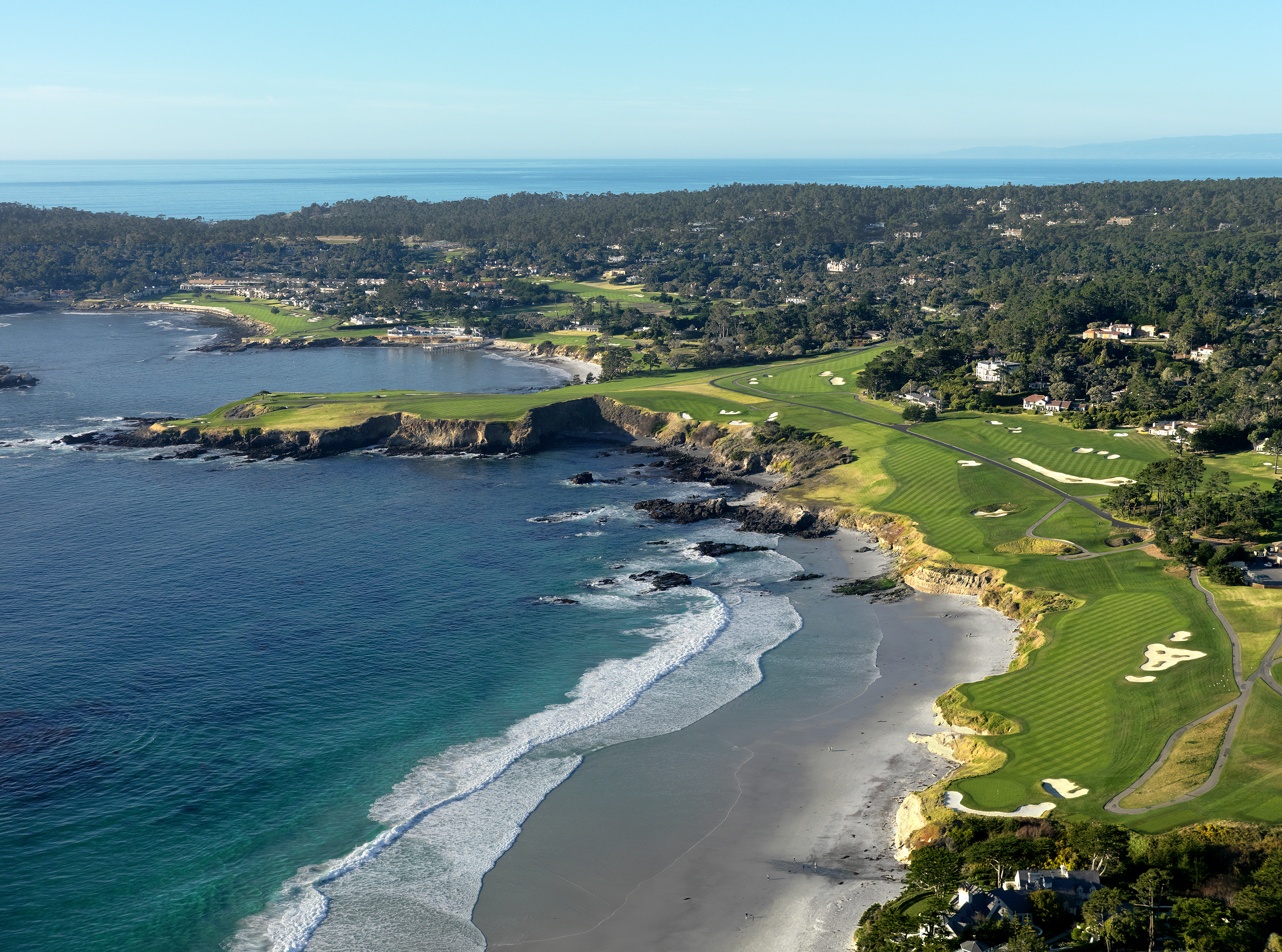 Pebble Beach Aerial