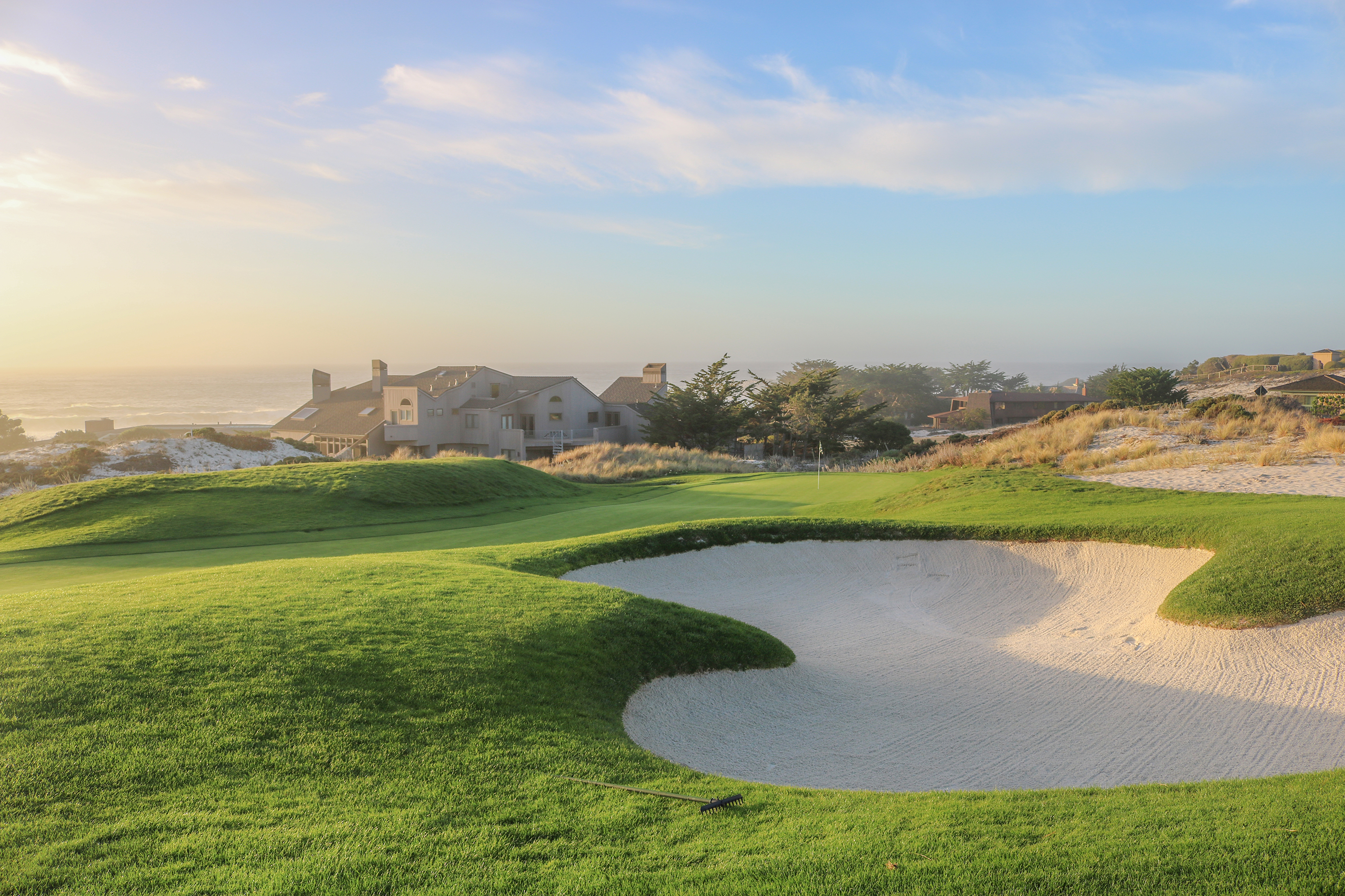 4th hole at Spyglass Hill