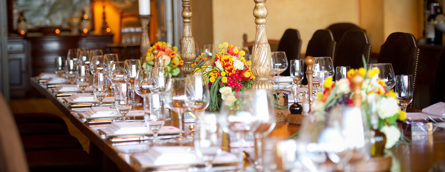 Fancy table setting